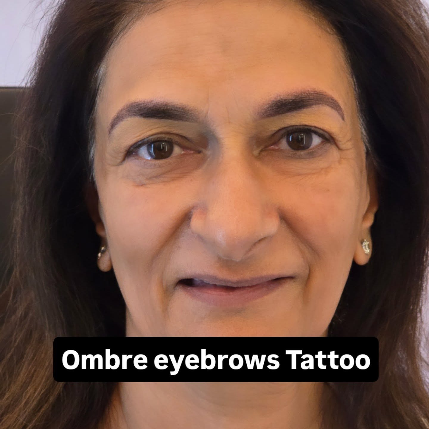Ombre powder brows at Golden Beauty Arts in Mississauga